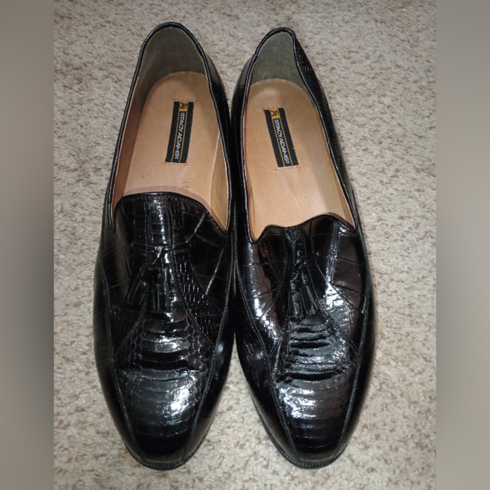 mens black slip on trainers